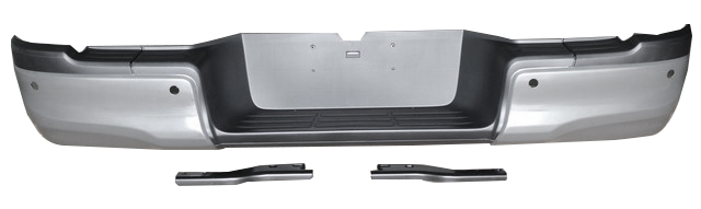REAR BUMPER EXPORT EU SPEC GRAY WITH SENSOR HOLE
